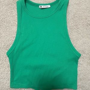 Zara cropped tank